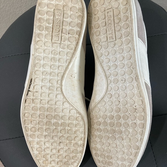 Lacoste Shoes size 8 White and Green - Picture 7 of 7